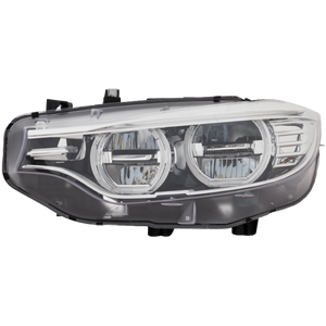 4-SERIES 14-17/M3 15-18/M4 16-17 HEAD LAMP LH, Assembly, LED, w/o Logo, Convertible/Coupe/Hatchback, (M3 Sedan)