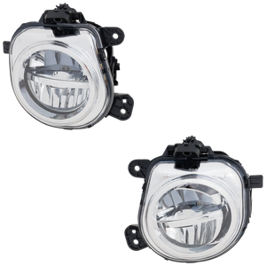 X3/X4/X5/X6 11-16 FOG LAMP RH AND LH, Assembly, LED, Clear Lens