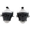 3 SERIES 02-05 FOG LAMP RH AND LH, Assembly, Halogen, Clear Lens, Sedan/Wagon