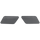 X4 15-18 HEAD LAMP WASHER COVER RH=LH, w/ Headlight Washer Holes