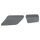 X4 15-18 HEAD LAMP WASHER COVER RH=LH, w/ Headlight Washer Holes