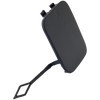 330I 19-22 REAR BUMPER TOW HOOK COVER, Primed Gray, w/o M Sport Package, Sedan
