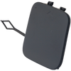 330I 19-22 REAR BUMPER TOW HOOK COVER, Primed Gray, w/o M Sport Package, Sedan