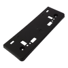 IM 16-16/COROLLA IM 17-18 FRONT LICENSE PLATE BRACKET, Textured Black