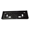 IM 16-16/COROLLA IM 17-18 FRONT LICENSE PLATE BRACKET, Textured Black