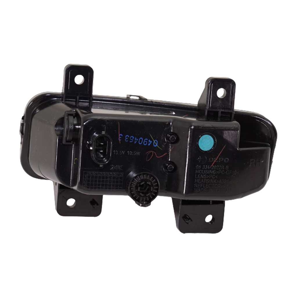 RAM FULL SIZE 19-21 FRONT FOG LAMP RH, Assembly, LED, (Ram 1500, To 5-20-20)