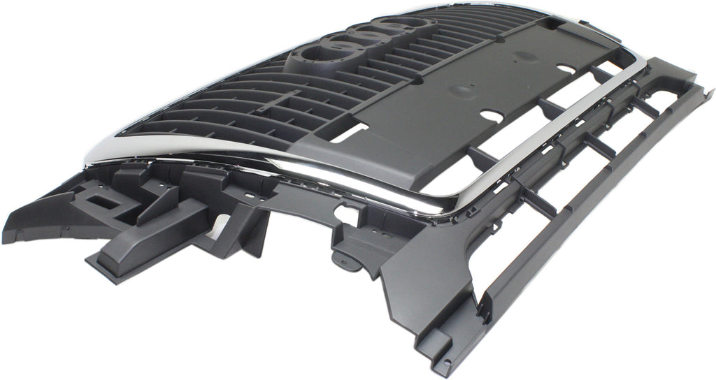 Q5 11-12 GRILLE, Chrome Shell/Primed Gray Insert, 2.0L Eng
