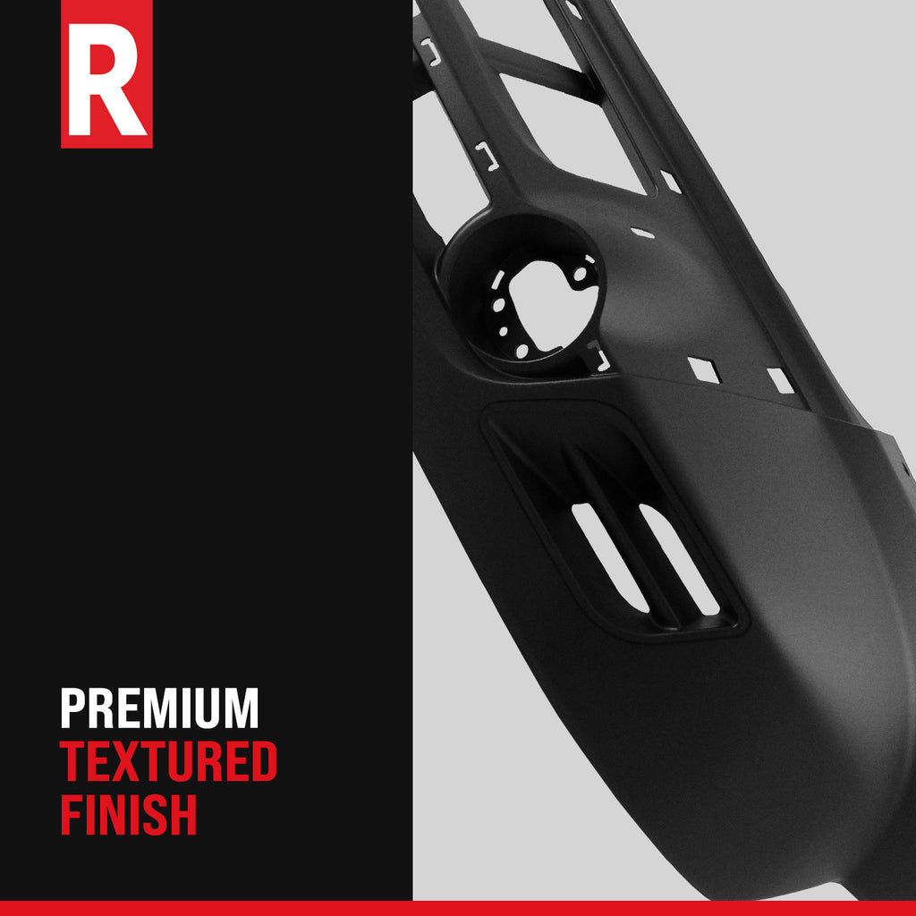 X3 07-10 FRONT BUMPER COVER, Lower, Textured, w/o M Package, w/ Park Distance Control Sensor Holes - CAPA