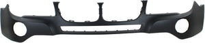 X3 07-10 FRONT BUMPER COVER, Upper, Primed, w/o M Package, w/o Headlight Washer Holes