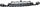 2-SERIES 14-21 FRONT BUMPER GRILLE, Lower Cover Insert, w/o M Sport Pkg, (230I, 18-21 w/o Adaptive Cruise Control, Conv/(Cpe, w/o Standard Cruise Control)