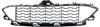 3-SERIES GT 14-19 FRONT BUMPER GRILLE, Center, w/ M Sport Pkg, w/o ACC