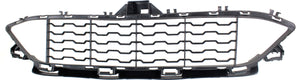 3-SERIES GT 14-19 FRONT BUMPER GRILLE, Center, w/ M Sport Pkg, w/o ACC