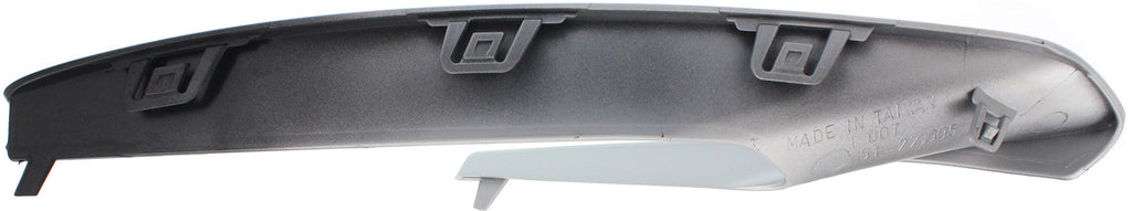 3-SERIES 12-15 FRONT BUMPER MOLDING LH, Primed-Silver, w/o M Sport Line, Modern Line, Sdn/Wgn