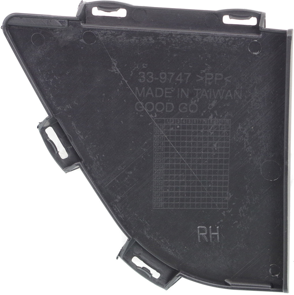 X5 11-13 FRONT BUMPER FILLER RH, Outer Grille, Inner Cover, 35d/35i Models