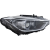 3-SERIES 12-15 HEAD LAMP RH, Lens and Housing,HID, w/o HID Kit, w/o Adaptive Headlights, Sedan/Wagon