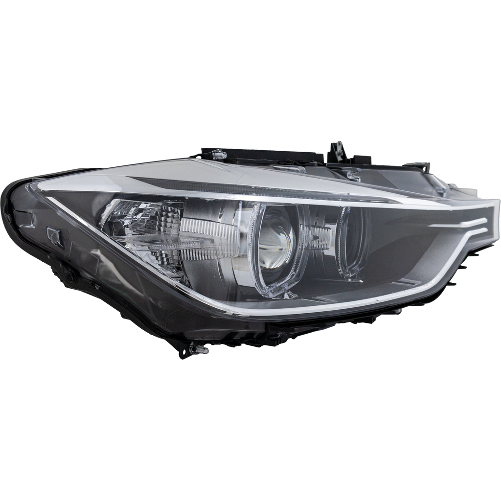 3-SERIES 12-15 HEAD LAMP RH, Lens and Housing,HID, w/o HID Kit, w/o Adaptive Headlights, Sedan/Wagon