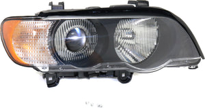 X5 00-03 HEAD LAMP RH, Assembly, HID, w/ HID Kit, w/ White Turn Signal