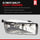 1-SERIES 08-11 FRONT FOG LAMP LH, Assembly, Convertible/Coupe, w/o M Pkg.