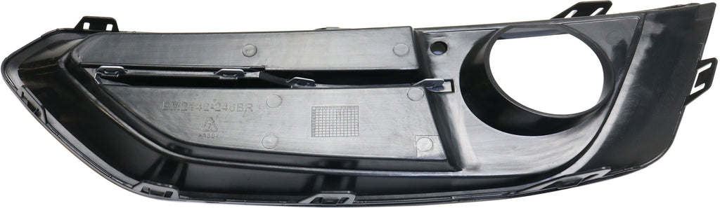 2-SERIES 14-21 FRONT FOG LAMP MOLDING RH, Primed, Sport Line, (17-21, 230i, w/o M Sport Package), Convertible/Coupe, w/o Openings