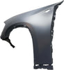X6 08-14 FRONT FENDER LH, Primed, Fiberglass, w/o HeadLamp Washer Hole, w/Side Lamp Hole