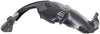 1-SERIES 08-13 FRONT FENDER LINER RH, Rear Section, Convertible