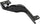 3-SERIES 12-19/4-SERIES 14-20 AIR DUCT BRACKET RH, Lower, Steel, (3-Series, Sedan 12-18/Wagon 14-19)