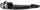 3-SERIES 01-06 FRONT EXTERIOR DOOR HANDLE LH, Primed Black, w/o Keyhole, E46, Cpe/Sdn/Wgn (=REAR)