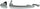 3-SERIES 06-13/X6 08-14 FRONT EXTERIOR DOOR HANDLE RH, All Chrome, w/o Keyhole (=REAR RH)