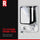 3-SERIES 06-13/X6 08-14 FRONT EXTERIOR DOOR HANDLE RH, All Chrome, w/o Keyhole (=REAR RH)