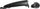 3-SERIES 06-13/X6 08-14 FRONT EXTERIOR DOOR HANDLE LH, Textured Black, w/o Keyhole (=REAR LH)