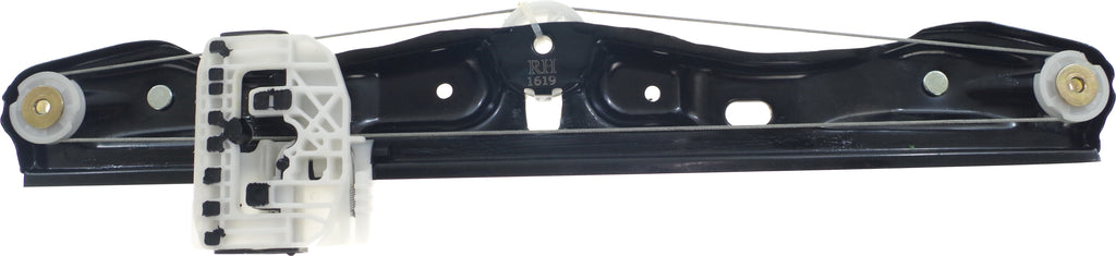 3-SERIES 12-19 REAR WINDOW REGULATOR RH, Power, w/o Motor, (Sedan 12-18/Wagon 14-19)