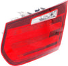 3-SERIES 12-15 TAIL LAMP RH, Inner, Lens and Housing, Halogen