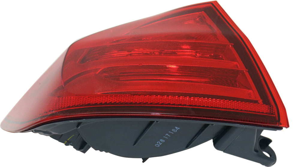 3-SERIES 12-15 TAIL LAMP LH, Outer, Lens and Housing, Halogen
