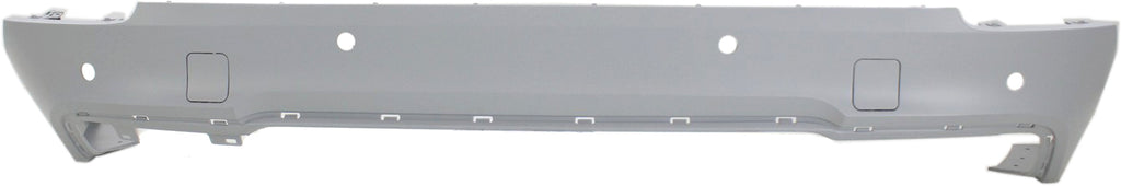 X1 13-15 REAR BUMPER MOLDING, Lower, Primered Gray, w/ M Pkg., w/ Park Distance Control
