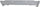 X1 13-15 REAR BUMPER MOLDING, Lower, Primered Gray, w/ M Pkg., w/ Park Distance Control