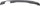 3-SERIES 13-19 REAR BUMPER MOLDING, Apron, Primed, w/ M Sport Package, 328i/330i/330e Models, (Sedan 13-18/Wagon 14-19)