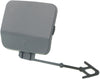X-5 11-13 REAR BUMPER TOW HOOK COVER RH AND LH, Primed, w/o M Package