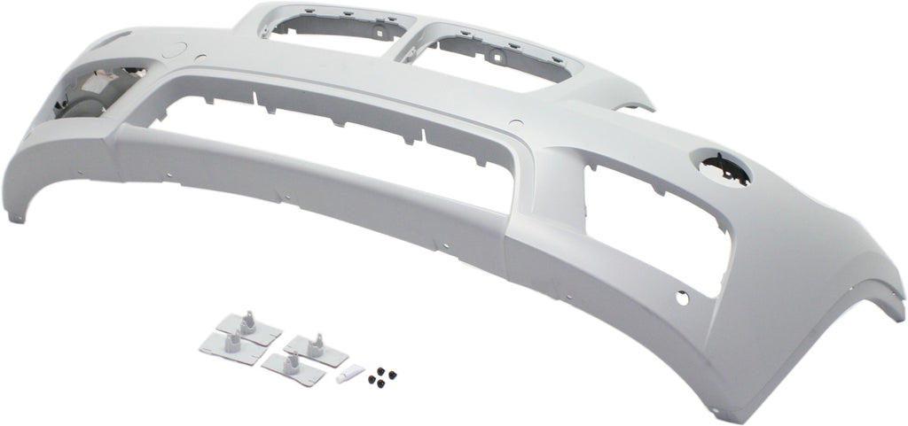 X1 13-15 FRONT BUMPER COVER, Primed, w/ M Sport Line, w/o HLW Holes, w/ Park Dist Ctrl Snsr Holes