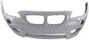 X1 13-15 FRONT BUMPER COVER, Primed, w/ M Sport Line, w/ HLW Holes, w/o Park Dist Ctrl Snsr Holes