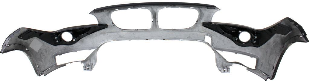 X1 13-15 FRONT BUMPER COVER, Primed, w/o M Sport Line, w/ HLW Holes - CAPA