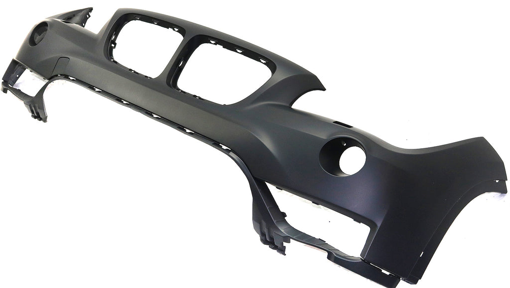 X1 13-15 FRONT BUMPER COVER, Primed, w/o M Sport Line, w/ HLW Holes