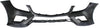 PARTS OASIS New Aftermarket MB1000380 Front Bumper Cover Primed Replacement For Mercedes Benz Ml-Class 2012 2013 2014 2015 With AMG Pkg | Parktronic Holes Without HLW Holes Replaces OE 16688545259999