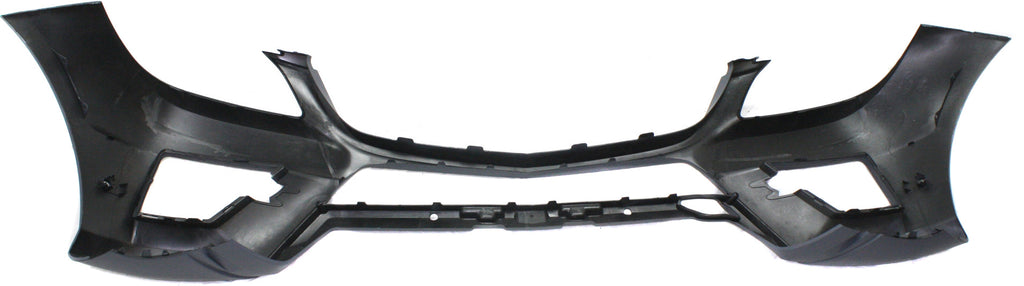 PARTS OASIS New Aftermarket MB1000380 Front Bumper Cover Primed Replacement For Mercedes Benz Ml-Class 2012 2013 2014 2015 With AMG Pkg | Parktronic Holes Without HLW Holes Replaces OE 16688545259999