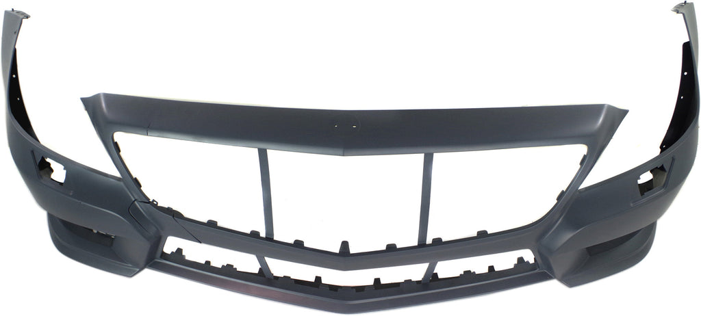 PARTS OASIS New Aftermarket MB1000442 Front Bumper Cover Primed Replacement For Mercedes Benz CLS550 2012 2013 2014 With AMG Styling Pkg Without Parktronic Holes Replaces OE 21888010409999