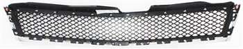 TRAVERSE 09-12 GRILLE, Chrome Shell/Painted Black Insert, LS/LT Models - CAPA
