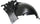 VOLT 11-15 FRONT FENDER LINER RH, Front Section