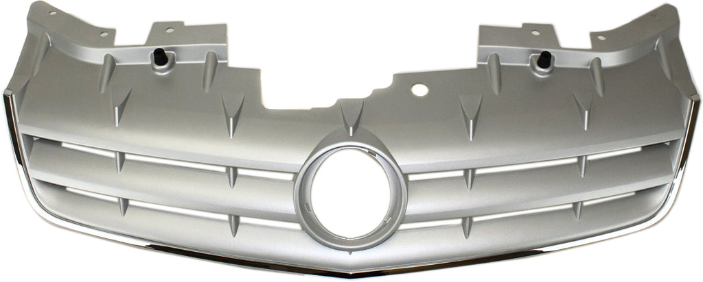 STS 05-07 GRILLEPainted Gray Shell and Insertw/ Adaptive Cruise Control