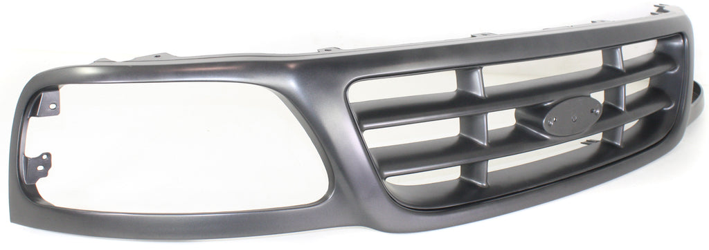 F-150 00-03/F-150 HERITAGE 04-04 GRILLE, Cross Bar Insert Gray Shell and Insert, w/o STX Model