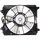 CIVIC 06-11 RADIATOR FAN ASSEMBLY LH, 1.3L Hybrid