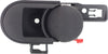WRANGLER JK 09-10 FRONT INTERIOR DOOR HANDLE RH, Textured Black, Plastic (=REAR)